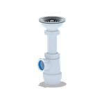 Сифон д/мойки А0150 (3 1/2"*40) без перелива (АниПласт)