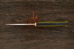 Нож туристический UralEDC Уралец-2024 (№7 из 30), клинок 118мм, сталь AR-RPM9