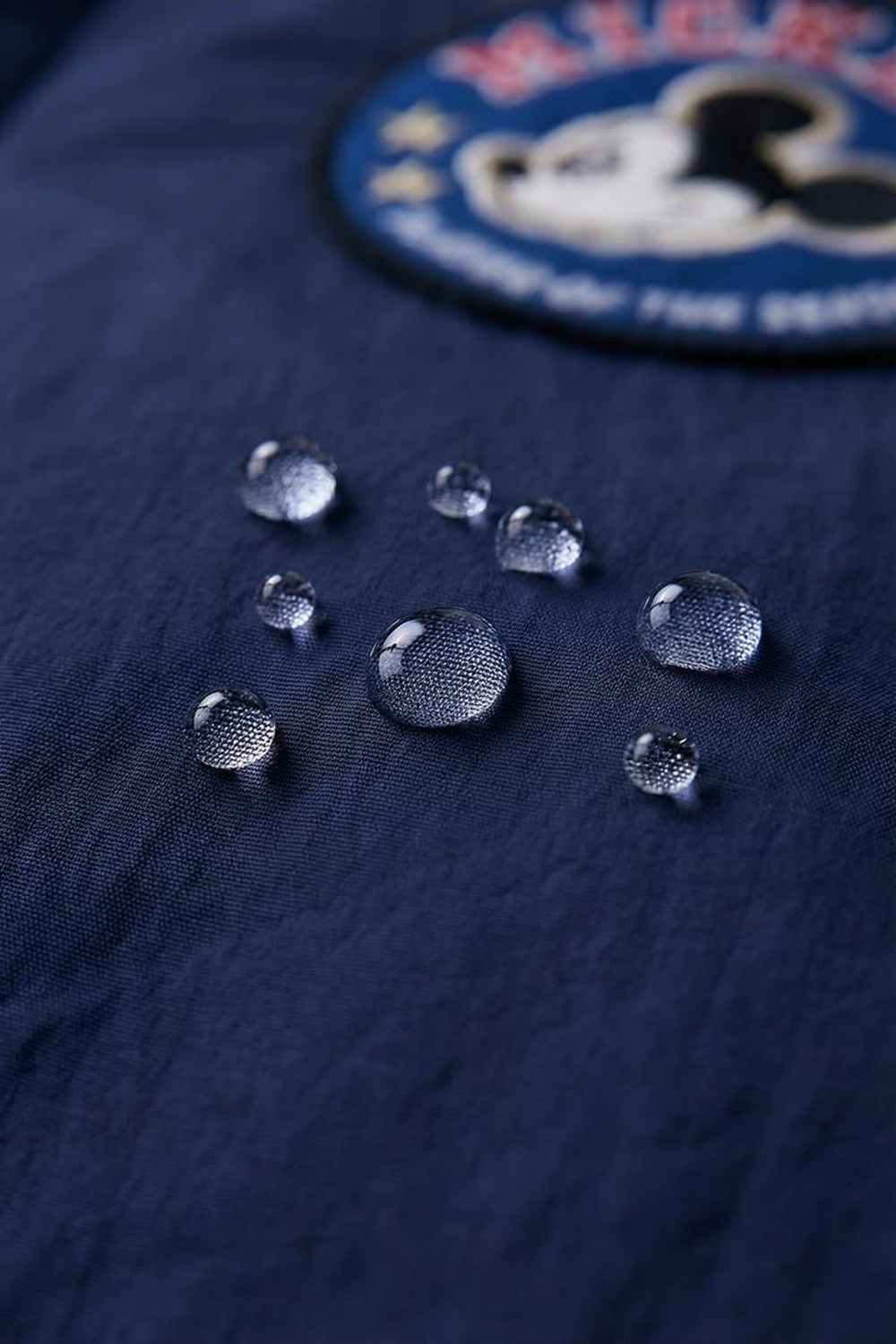 ZARA БОМБЕР С НАШИВКАМИ MICKEY MOUSE © DISNEY, СИНИЙ