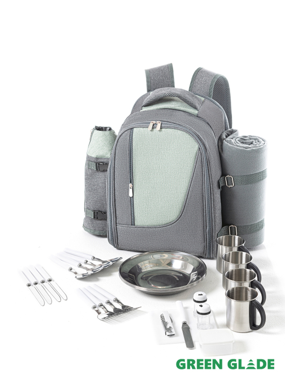 Набор для пикника Green Glade Набор для пикника T3174 11 л / 28 предметов
