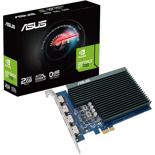 Видеокарта Asus GeForce GT 730 Silent 2GB GDDR5 (GT730-4H-SL-2GD5), (90YV0H20-M0NA00)