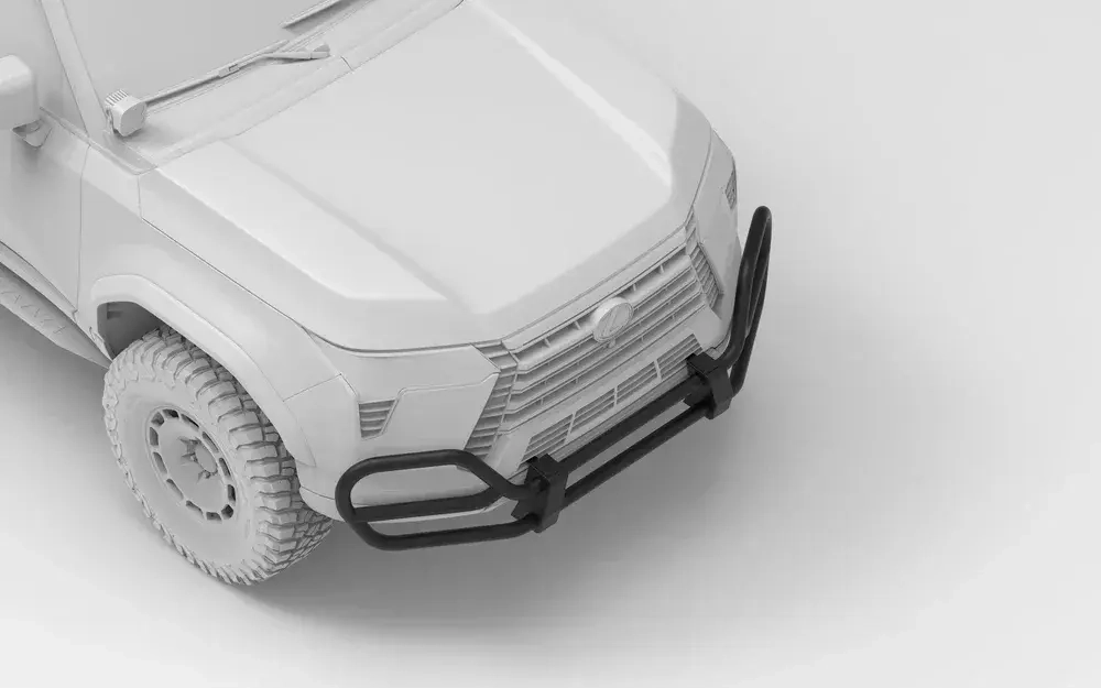 Дуга переднего бампера для Lexus GX 550 GX550 2024+ Лексус силовой обвес кенгурятник