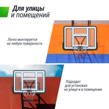 Баскетбольный щит UNIX Line B-Backboard-PVC 44&quot;x30&quot; R45