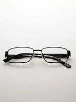 Оправа для очков для зрения мужская черная
