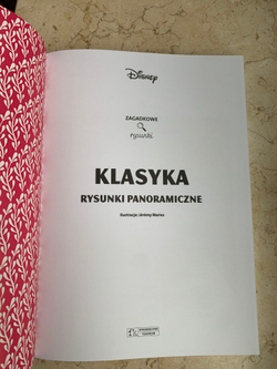 Раскраска по номерам Coloriages mystres Disney - официальное польское издание. Классика. Рисунки
