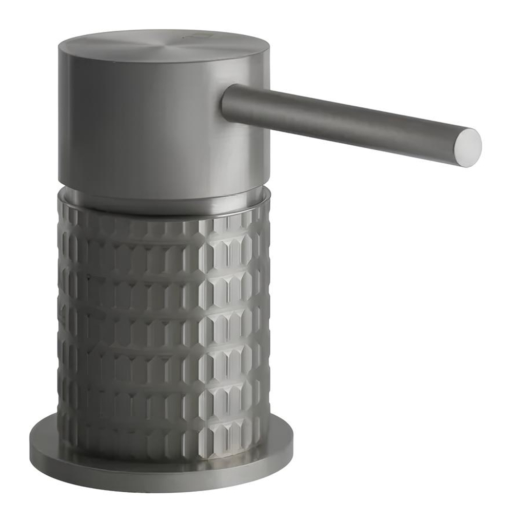Смеситель удалённого управления Gessi316, цвет Steel Brushed