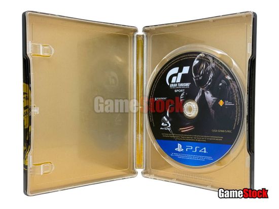 PS4 Gran Turismo Sport Steelbook (с поддержкой PS VR) (Б/У, Полностью на русском языке, CUSA-02168)
