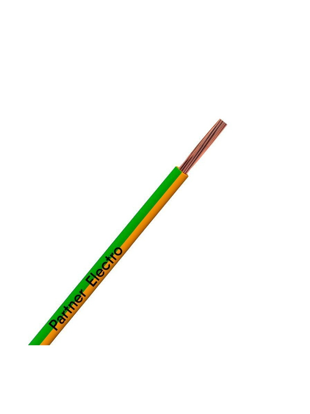 Провод ПуГВнг(А)-LS 1х1 450/750В Ж/З (уп.100м) ПАРТНЕР ЭЛЕКТРО ЦБ-00020023