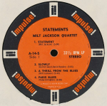 Milt Jackson - Statements - US OG Impulse Stereo