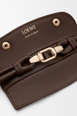 Loewe Большая сумка Madrid из мягкой телячьей кожи, темно-каштановый