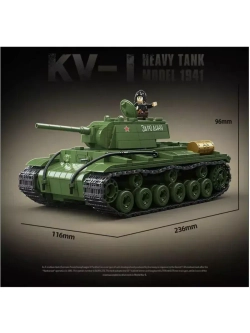 Конструктор Советский Тяжелый танк 1192 детали