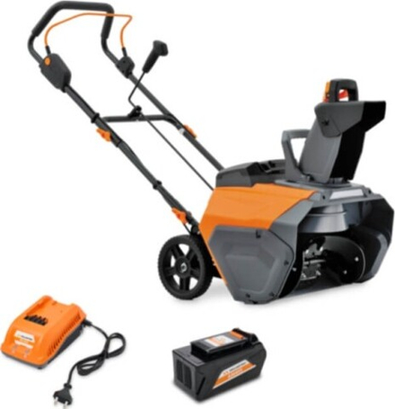 Снегоуборщик аккумуляторный VILLARTEC WA4051Set8