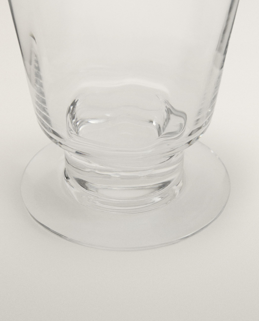 Zara Home бокал из стекла, цвет синий, 12.4 см