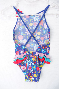 Купальник Tuc Tuc слитный яркий на 6-7 лет