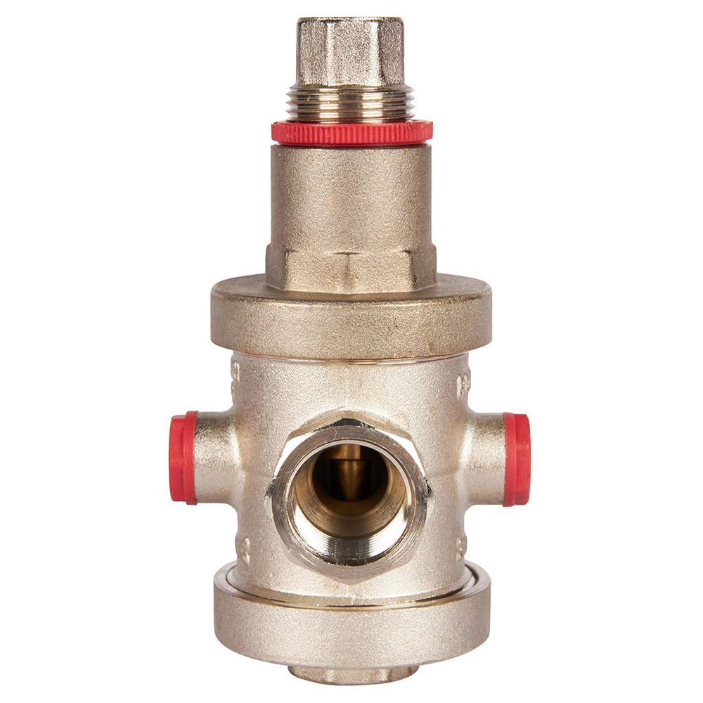 ROMMER Редуктор давления PN25 1/2" (с выходом под манометр 1/4")