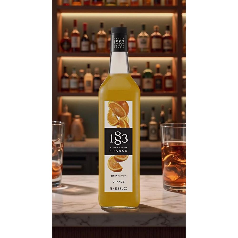 Сироп Апельсин 1л 1883 Maison Routin