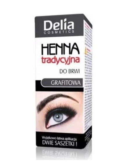 Краска для бровей и ресниц DELIA EYEBROW TINT графитовая К30 Delie Cosmetics