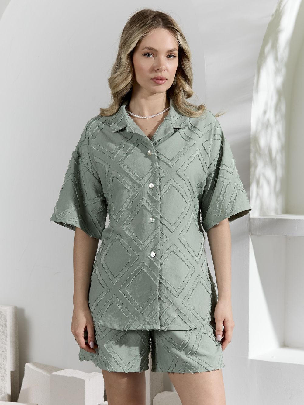 Костюм женский Ангелина-2 Виотекс ОЛИВКОВЫЙ