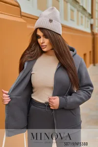 Костюм 5380-темно-серый Minova