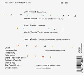 Dave Holland Quintet / Seeds Of Time (CD)