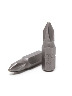 Бита крестообразная PH.2х30мм, 1/4''(20шт/уп) RockForce##Rock FORCE RF-121302