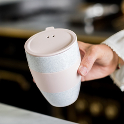 Термокружка aroma to go, organic, 400 мл, серая