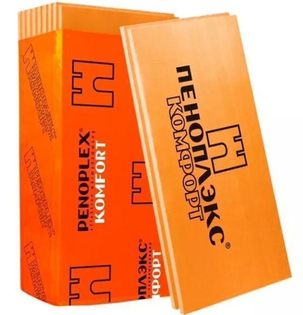 Пеноплэкс КОМФОРТ 30 мм пачка 13 листов 8,97 м2 1189*590*30