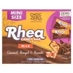 ChocZero, Rhea Candy Bar, молоко, карамель, нуга и арахис, 15 батончиков, 14 г (0,5 унции) каждый