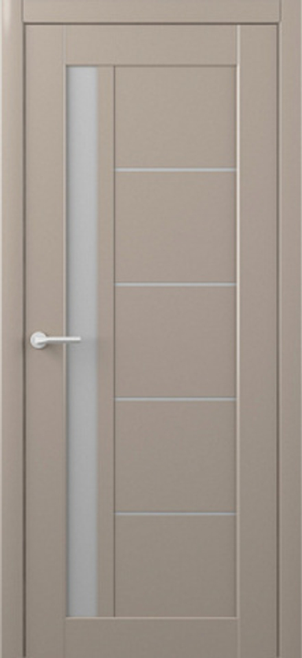 Межкомнатные двери Мехико, Vinyl, Серый