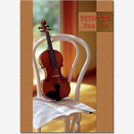 Тетрадь для нот 24 листа вертикальная