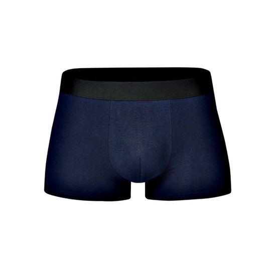 Мужские трусы боксеры темно-синие ROMEO ROSSI RR6083-16