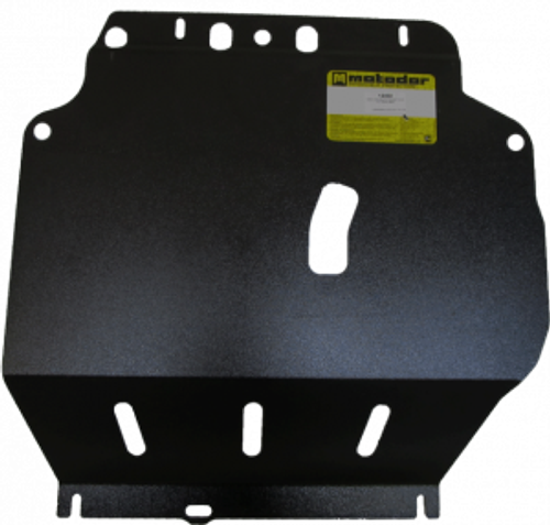 Защита картера Двигателя, КПП. 3 мм, Сталь. для Suzuki Splash 2008-2016 MOTODOR.12402