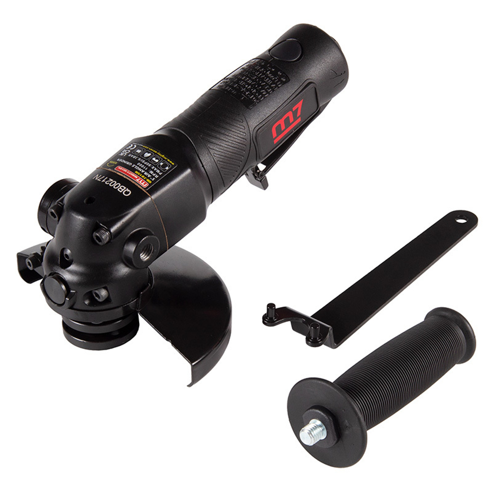 MIGHTY SEVEN (QB-7215M) Шлифмашина угловая (УШМ), 125 мм, 11000 об/мин, пневматическая