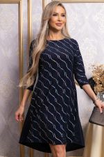 Платье Леди Элегант (синее) П14826-10М LT Collection