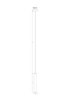 Светильник подвесной Arte Lamp Hubble A6810SP-1BK