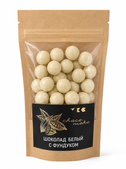 Шоколад белый с фундуком "choco-moko"