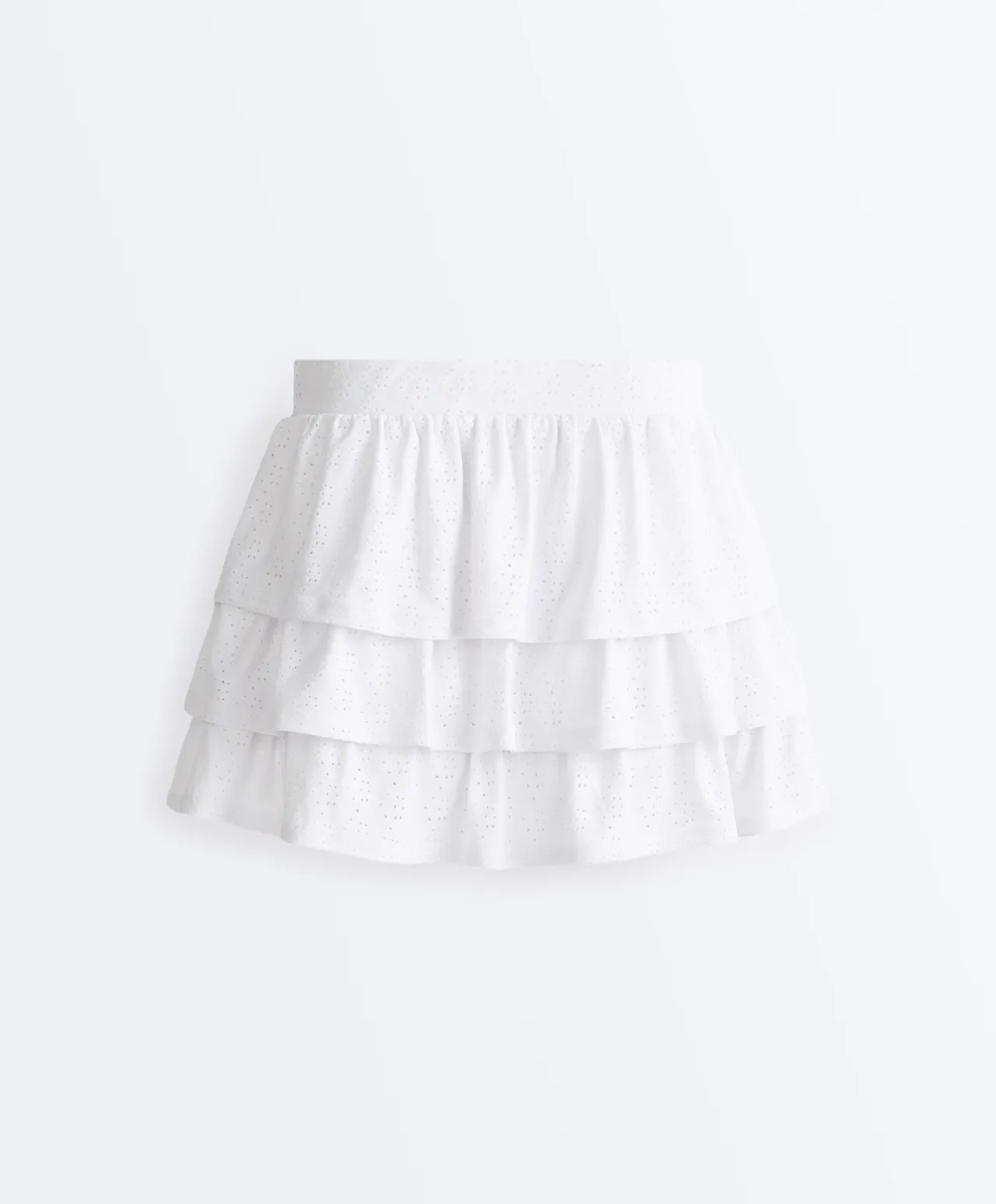 Короткая юбка Comfortlux с вышивкой- OYSHO