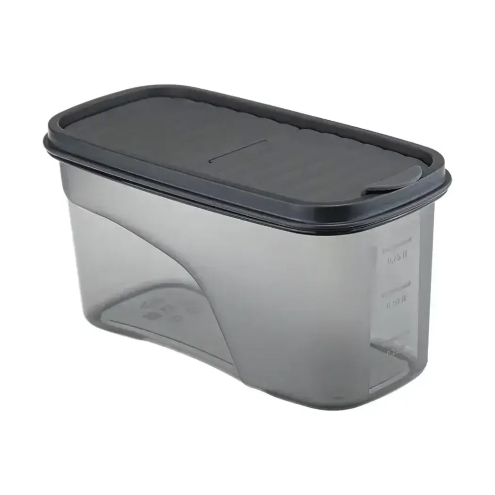 Емкость для сыпучих продуктов БЕСТ 1л Графитовый