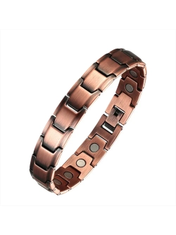 Медный магнитный браслет