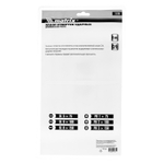 Набор ударных отверток 6 шт, PH1 х 75, PH2 х 100, PH3 х 150, SL5 х 75, SL6 х 100, SL8 х 150, CrV Matrix