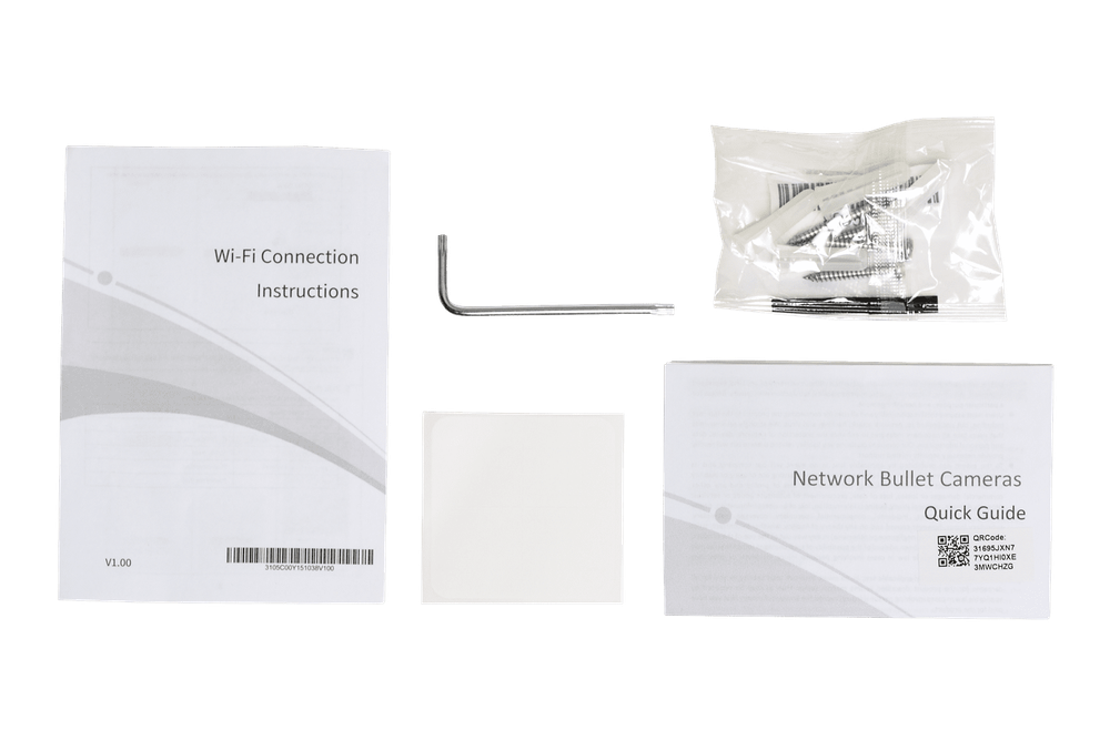 LTV-1CNB20-F28-W Видеокамера IP цилиндрическая, Bullet, объектив 2.8mm, 2 Мп, WIFI