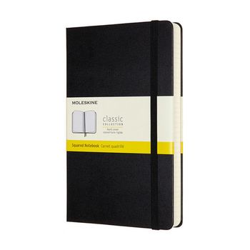 Блокнот Moleskine Classic Expended Large 130х210 мм 400 стр в клетку твердая обложка (QP061EXP)