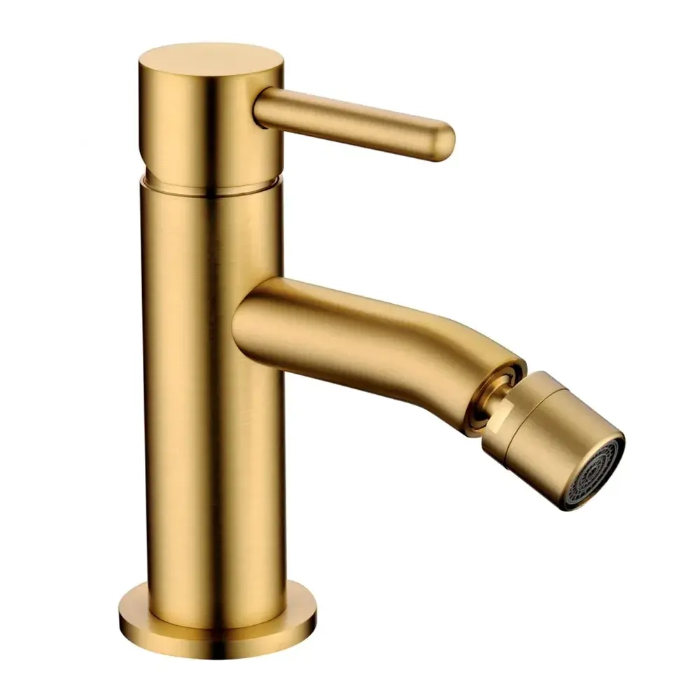 Смеситель для биде RIMERO RM5005MG, матовое золото