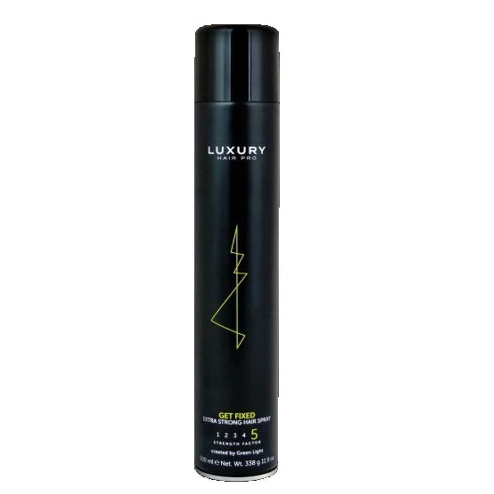 Лак-спрей суперсильной фиксации Green Light Luxury Look Get Fixed 500мл