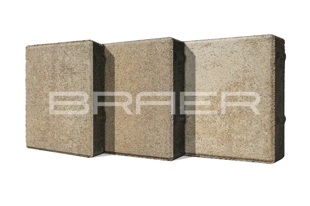 Тротуарная плитка Braer Старый город Венусбергер, Color Mix Степь, 40 мм