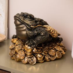 Статуэтка Символ Достатка и благополучия большой Бронза