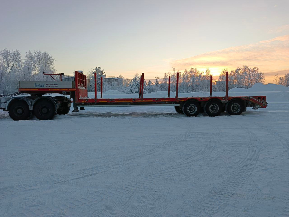 Политранс 9416* Полуприцеп тяжеловоз 3 оси 94163-031 (Не раздвижной)