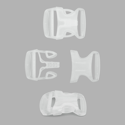 Ф-30/6 Фастекс 30мм, ПП, прозрачный