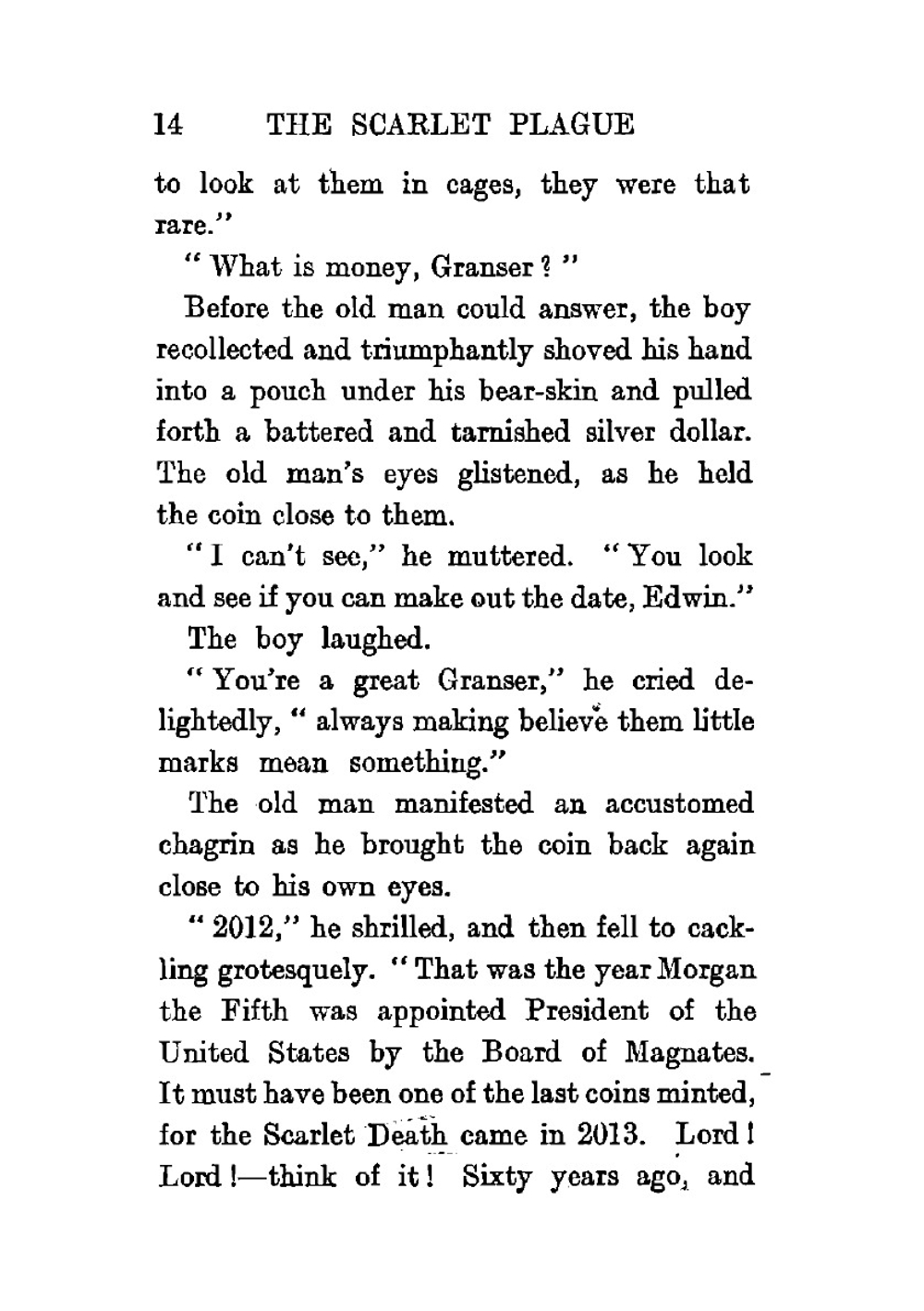 The scarlet plague | Jack London
