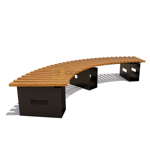 Садово-парковая скамейка «Сити» (лиственница, 30х60, 2357)